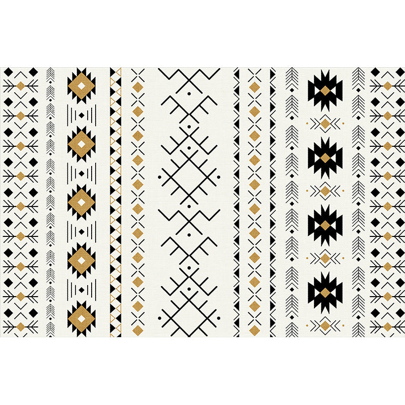 Moroccan Style Area Rug – Boho Chic Carpet for Living Room & Bedroom