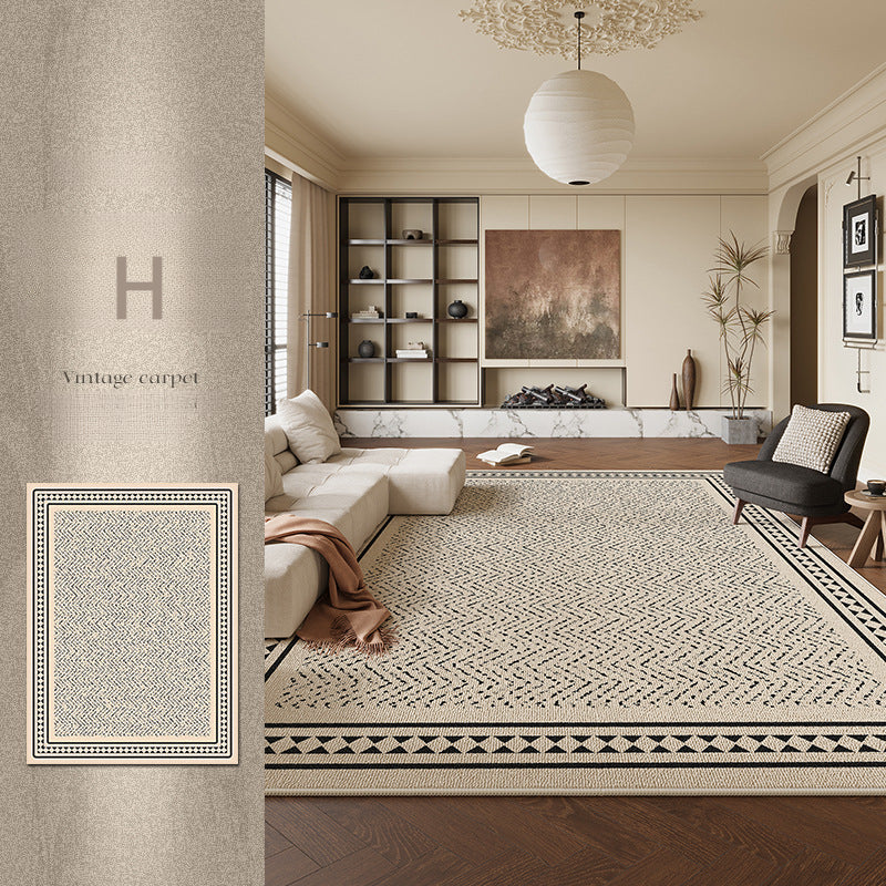 2025 Vintage French Rug – Stain-Resistant, Luxe Rug