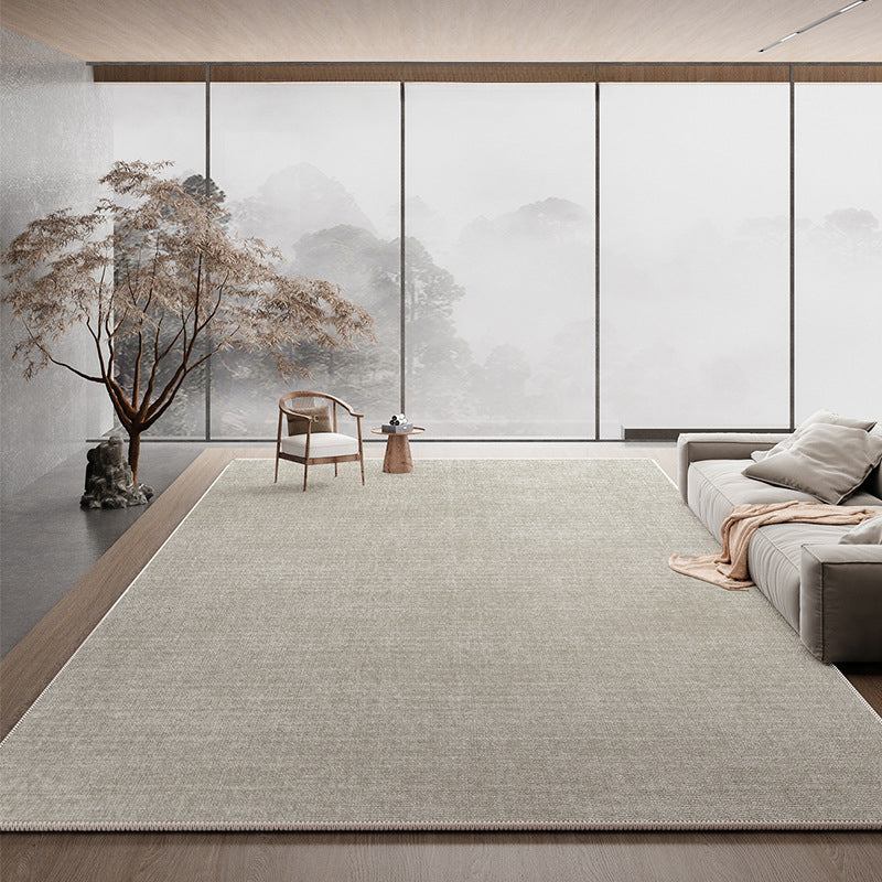 Solid Color Luxury Carpet – Stain-Resistant & Washable