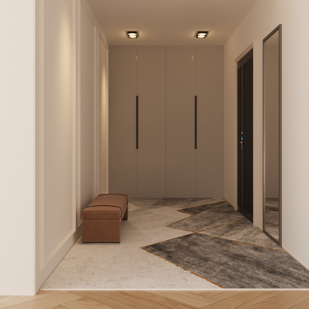 PVC Nordic Style Entryway Door Mat – Customizable Door Carpet for Hallway