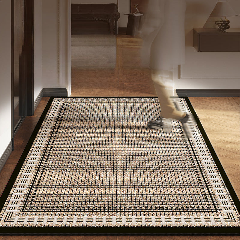 Vintage Entryway Mat – Stain-Resistant, Luxe Rug