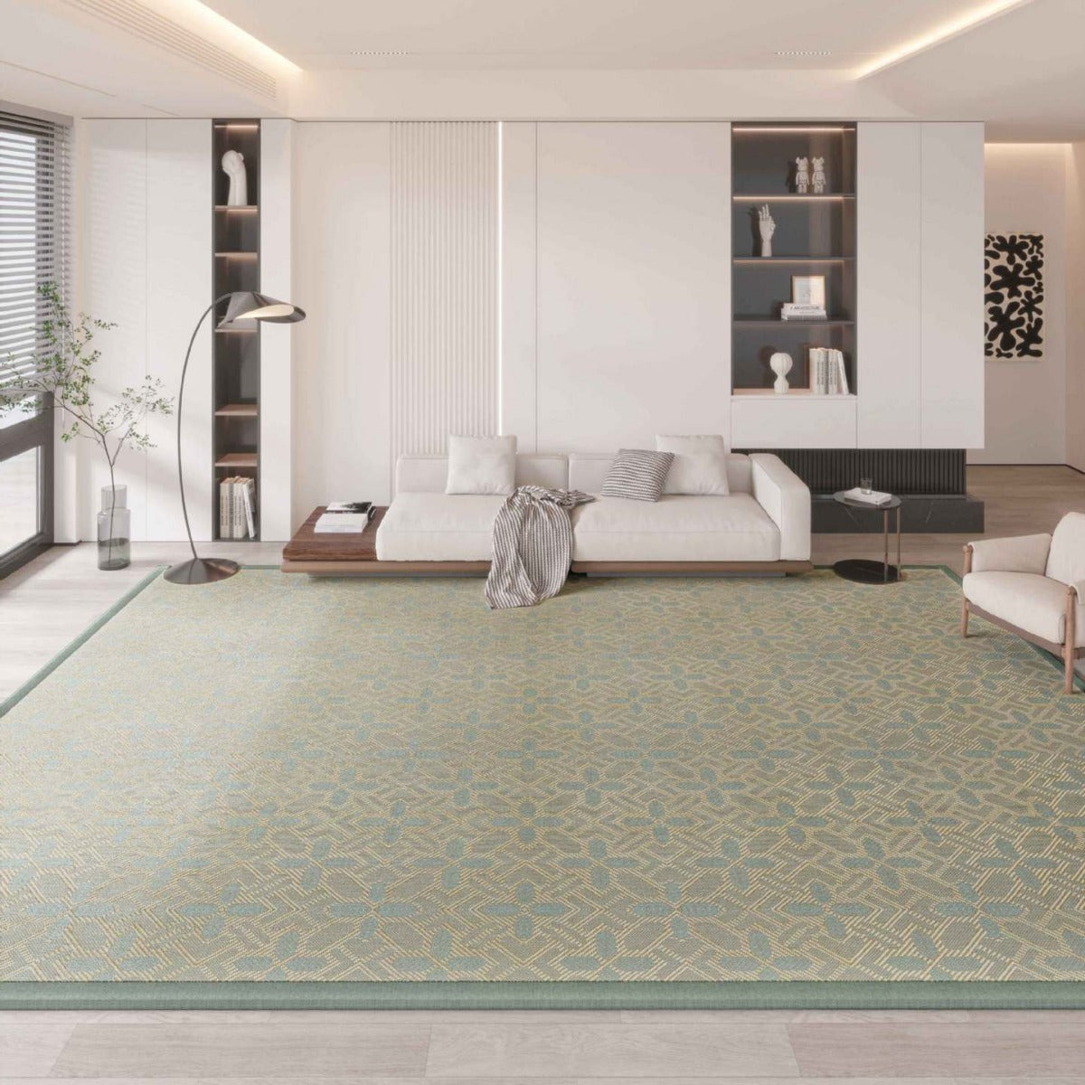 Summer Bamboo Mat Rug – Japanese Tatami Style Cooling Floor Mat
