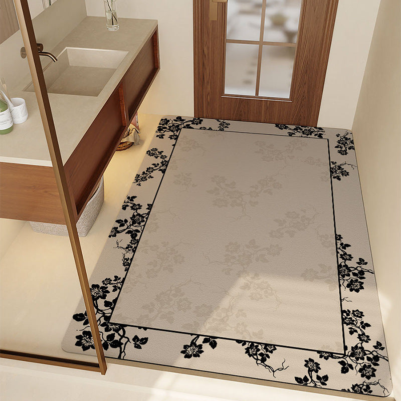 Large Silica Bath Mat – Absorbent & Non-Slip Bathroom Rug