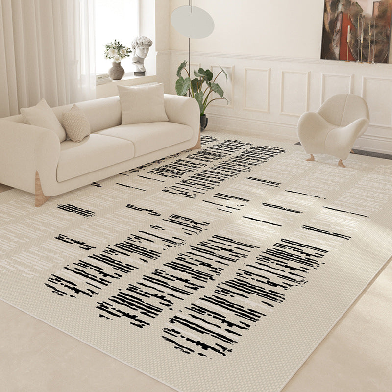 2025 Cream Loop Pile Rug – Minimalist, Full Coverage Rug