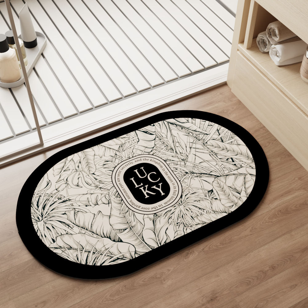 Quick-Dry Non-Slip Diatomaceous Earth Bath Mat – Super Absorbent & Anti-Skid