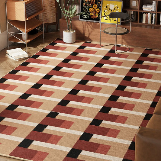 Vintage Loop-Pile Rug – 2025 New Thickened Carpet for Living Room & Bedroom