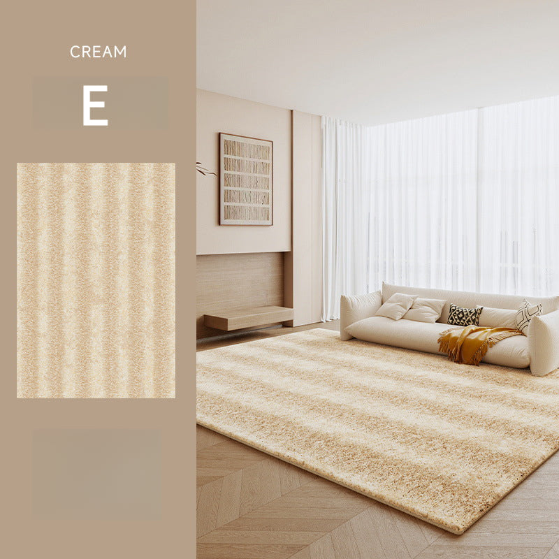 2025 Cream Faux Cashmere Rug – Soft, Stain-Resistant