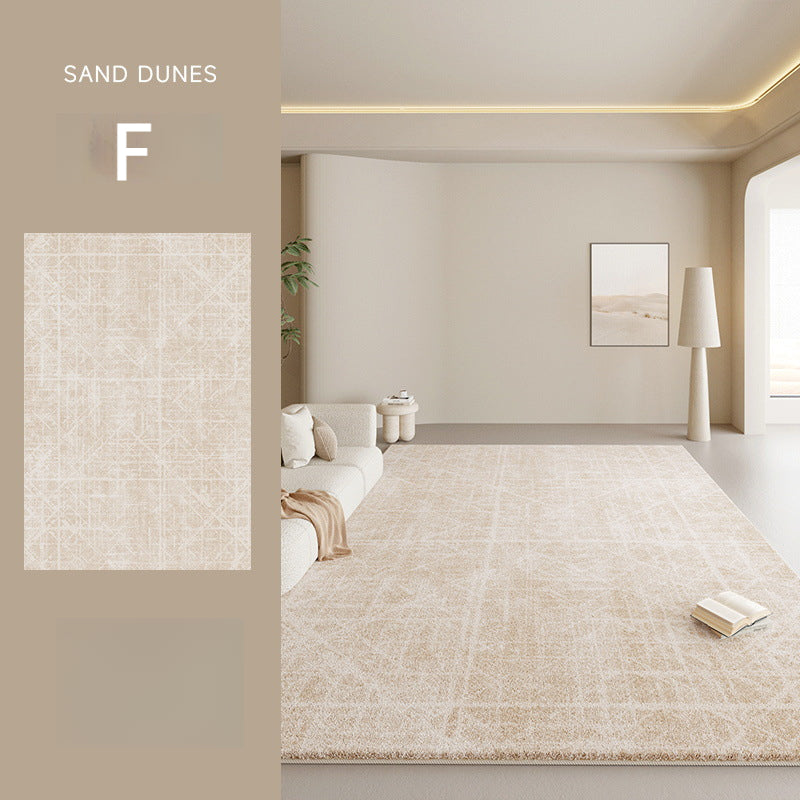 Plush Faux Cashmere Rug – Thick, Large Area, All-Season