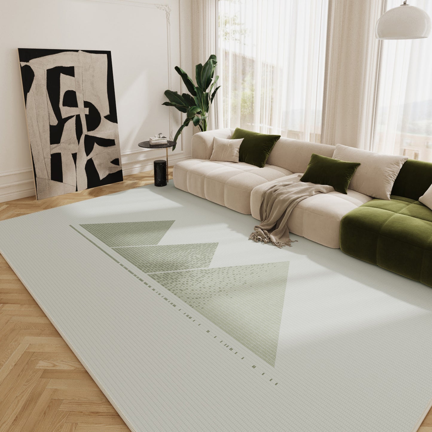 French-Inspired Rug – Stain-Resistant, Easy-Care, Modern Rug