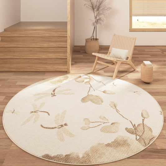 Japanese-Style Lambswool Rug – Soft & Stain-Resistant Carpet