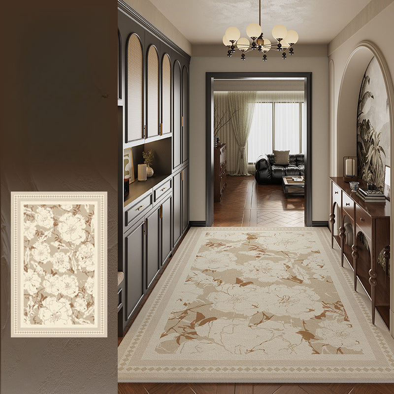 Premium Vintage Entryway Mat – Stain-Resistant, Luxe Rug