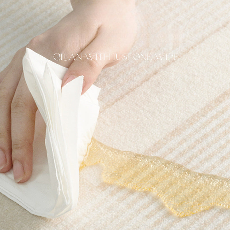 2025 Cream Loop Pile Rug – Waterproof, Full Coverage Rug