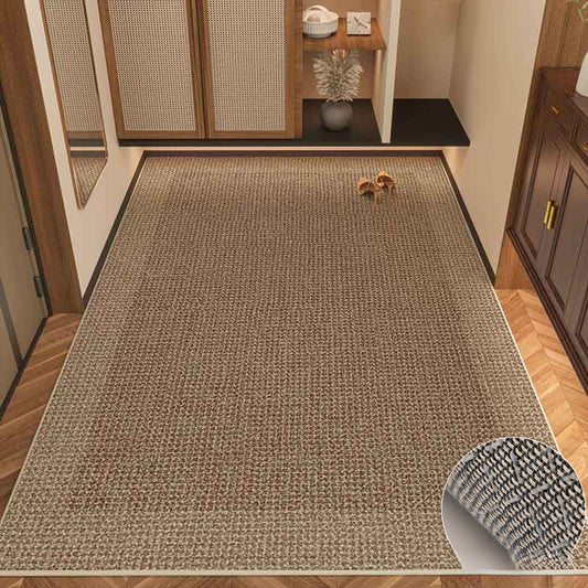 Customizable Imitation Sisal Entrance Rug – Waterproof & Dust-Resistant Door Mat