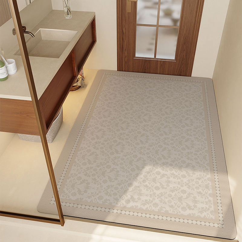 Large Silica Bath Mat – Absorbent & Non-Slip Bathroom Rug