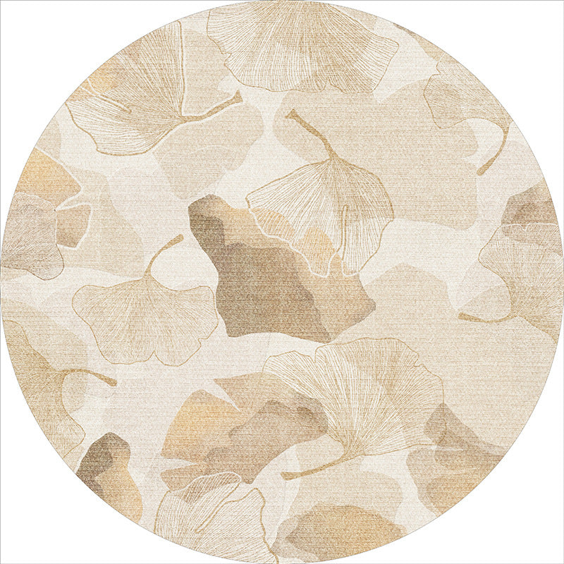 Eastern Wabi-Sabi round Carpet-Hot Cashmere Rug