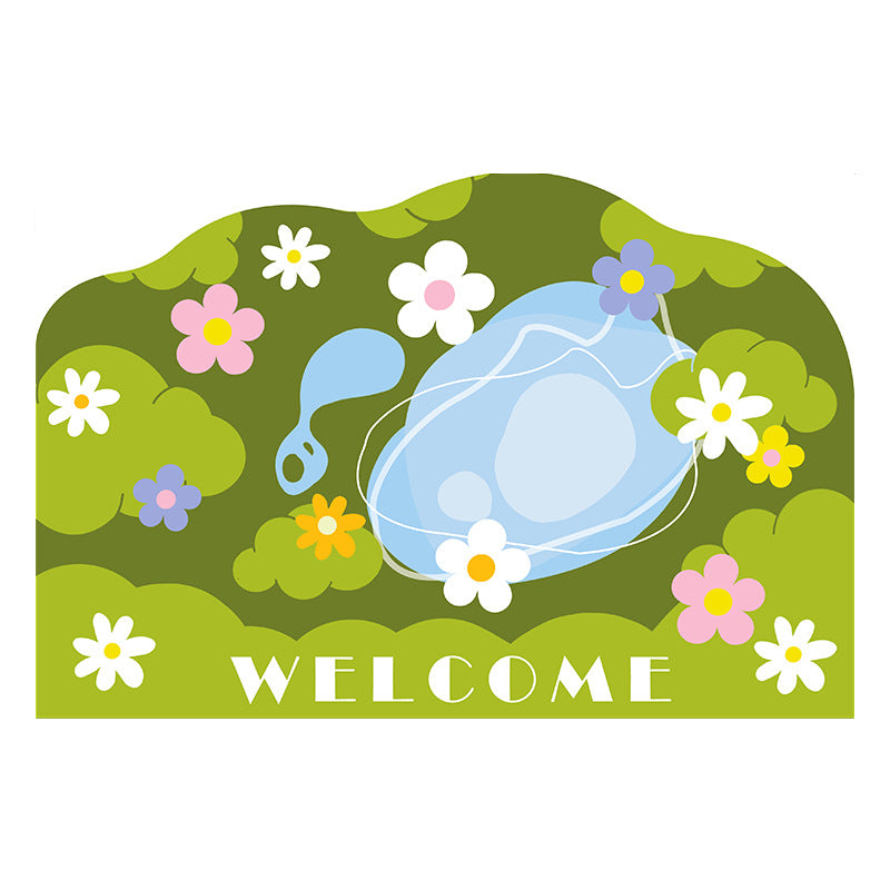 Moss-Style Silk Loop Doormat – Durable & Easy-Clean Entryway Mat