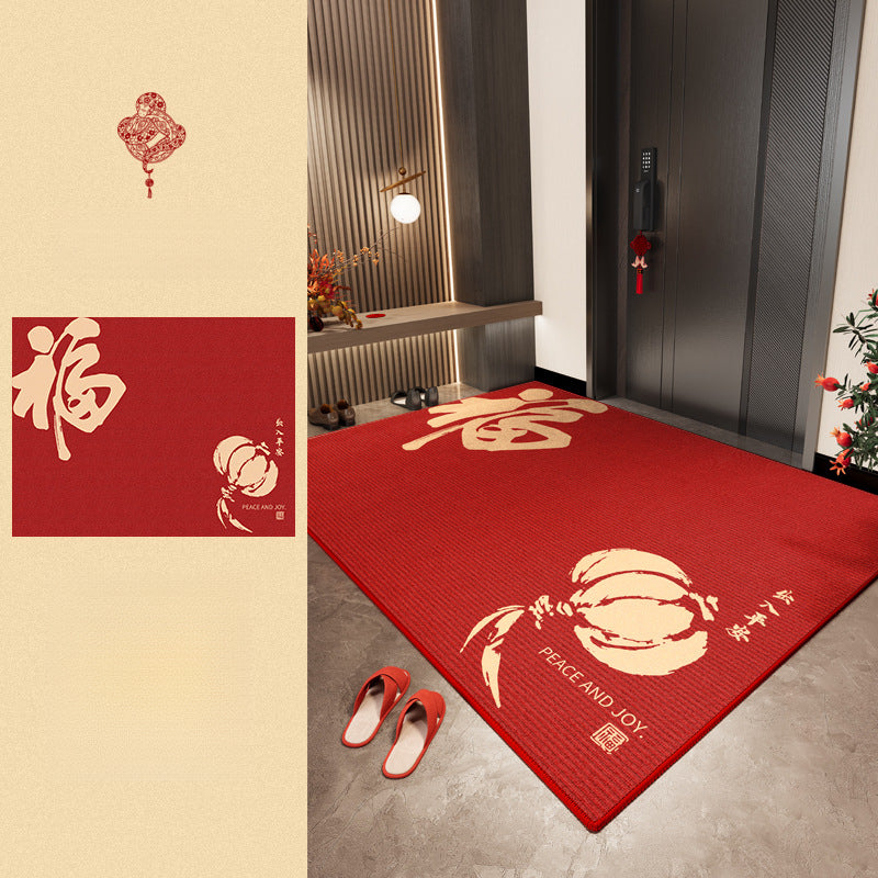2025 Red Entryway Mat – Durable, Anti-Slip, Stylish Rug