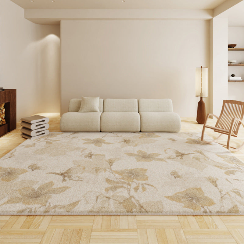 Wabi-Sabi Style Thickened Lambswool Rug - Living Room & Bedroom Carpet