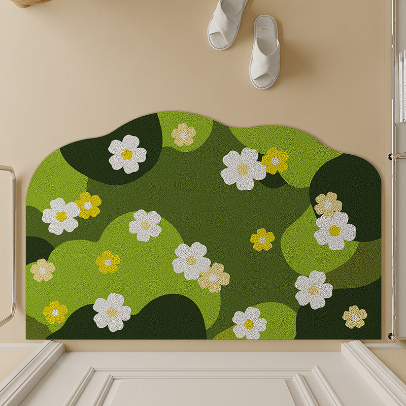 Moss-Style Silk Loop Doormat – Durable & Easy-Clean Entryway Mat
