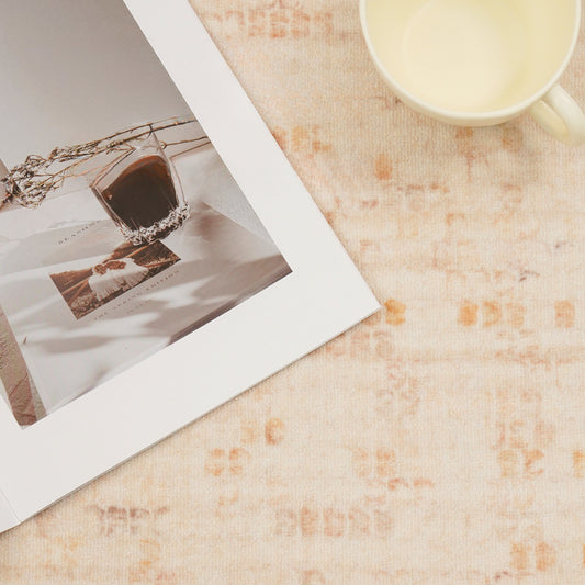 Wabi-Sabi Solid Color Rug – Waterproof, Stain-Resistant Rug