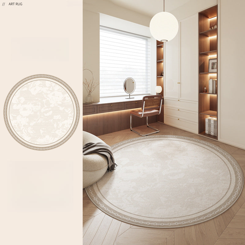 Round French Rug – Waterproof, Thick, Luxe Rug