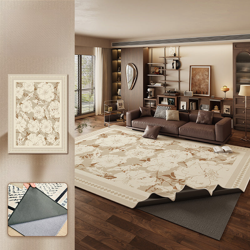 2025 Washable French Vintage Rug – Machine-Washable, Luxe Rug