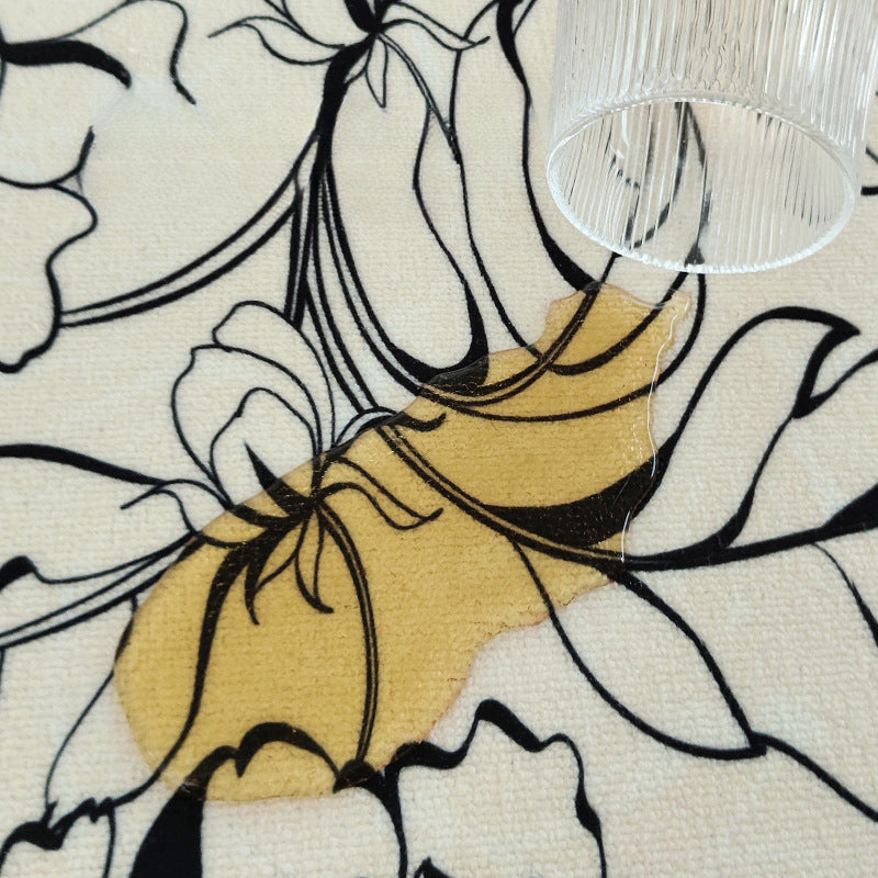 2025 French Vintage Rug – Luxe, Thick, Retro Style