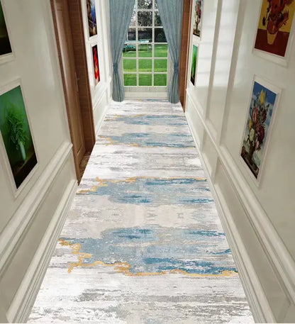 Modern Runner Long Corridor Carpets for Hallway Decoration Home Rug