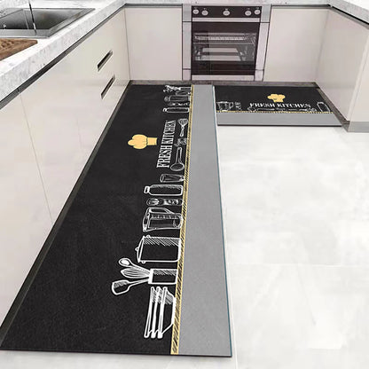 Kitchen Long Area Rug Hallway Soft Washable Anti Slip Rug