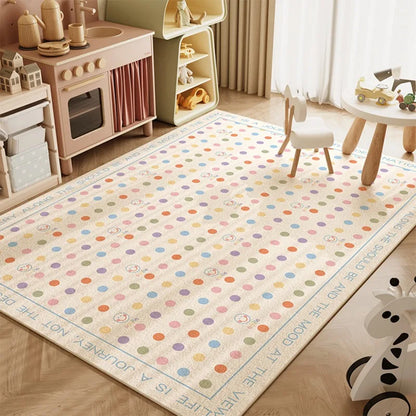 Children's cartoon animal pattern living room non-slip Rug