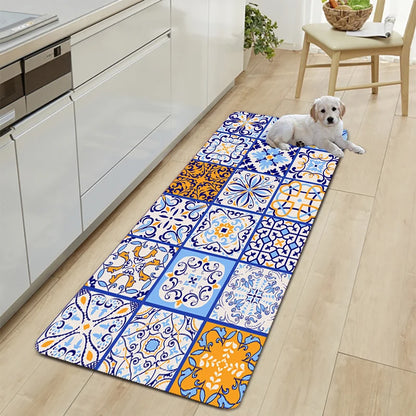 Floor Mat for Kitchen Nordic  Floor Waterproof Rug