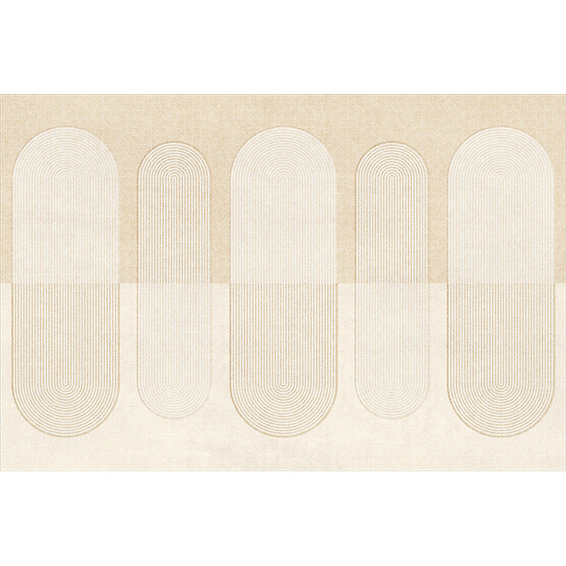 2025 New Cream Loop-Pile Rug – Waterproof & Modern