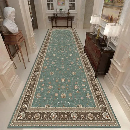 Morocco Long Runner Carpet Hallway Luxury European Style Corridor Rug