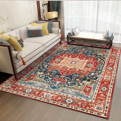 Turkey Mandala Big Carpet Non-slip Waterproof Large Geometric Area Rug