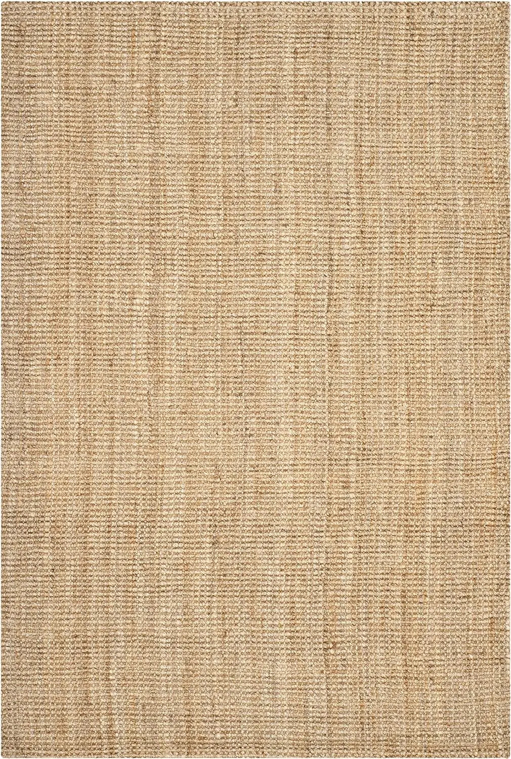 Fiber Collection Area Rug Natural Handmade Farmhouse Jute Rug