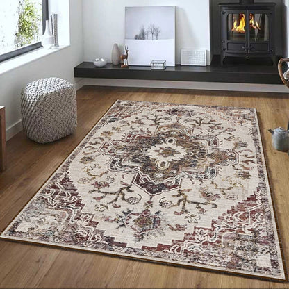 Turkey Mandala Big Carpet Non-slip Waterproof Large Geometric Area Rug