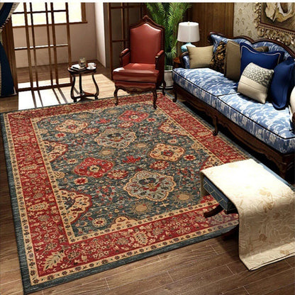 Turkey Mandala Big Carpet Non-slip Waterproof Large Geometric Area Rug