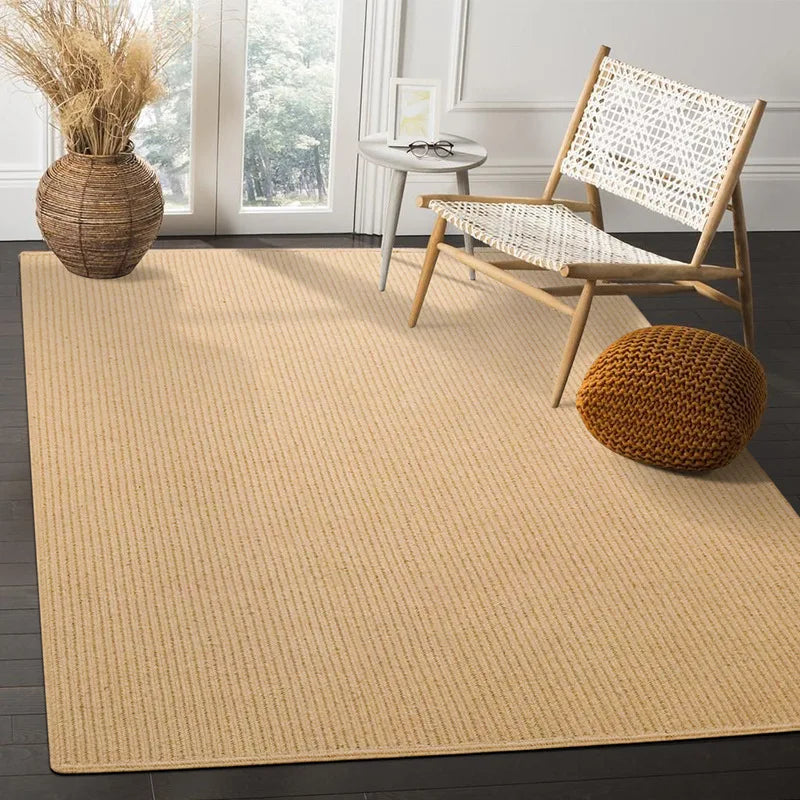 Natural Jute Hand Woven Breathable Home Decoration Rug