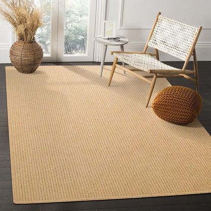 Natural Jute Hand Woven Breathable Home Decoration Rug