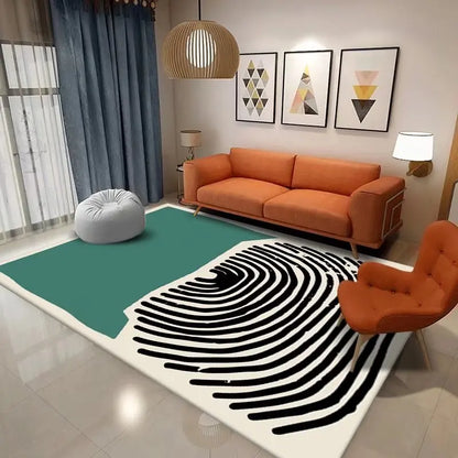 Modern Minimalist Rugs Non-slip Cloakroom Rug Large Area Lounge Carpet