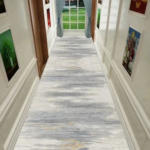 Modern Household Long Corridor Carpet Aisle HOTEL Non-slip Long Rug