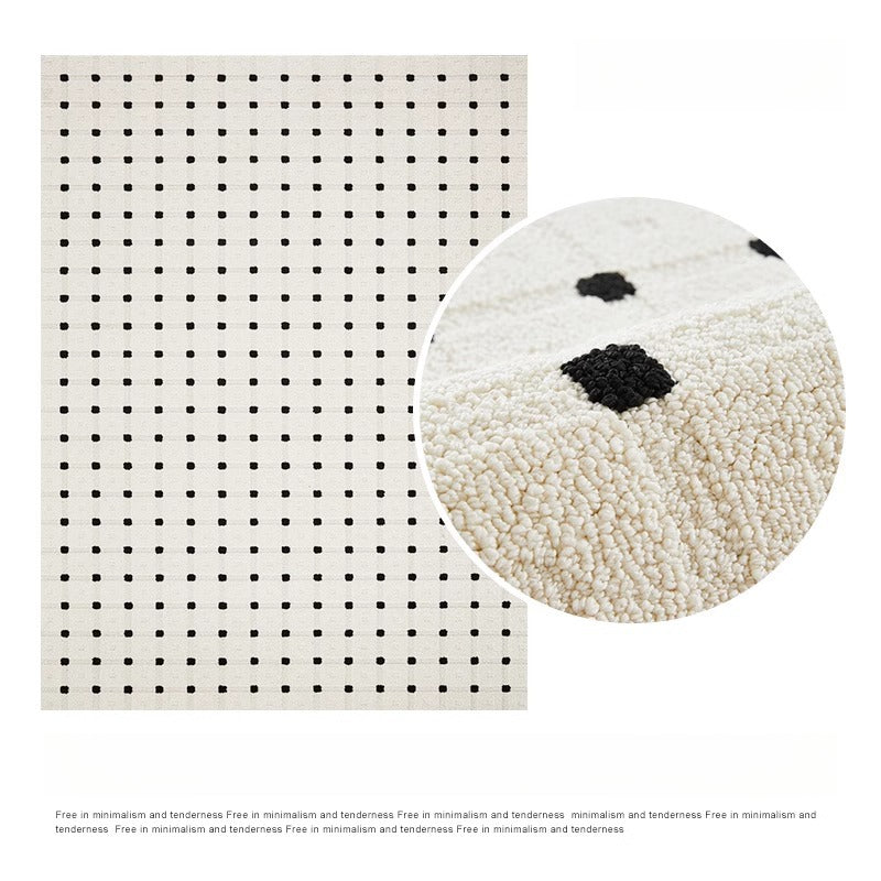 Waterproof Diatom Fiber Carpet – Luxury Minimalist Living Room & Bedroom Rug