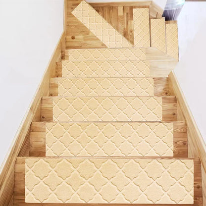 Washable non-slip Stair Treads Protector Rug Self-adhesive Rug