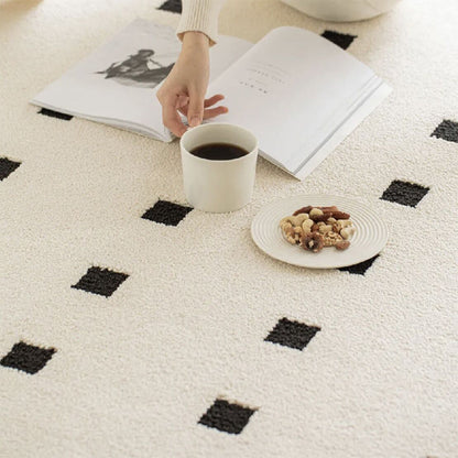 Waterproof Diatom Fiber Carpet – Luxury Minimalist Living Room & Bedroom Rug