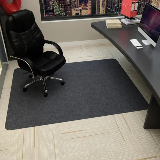 Office Rolling Chair Mat Computer Gaming Chair Mat for Hard Floors