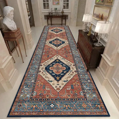 Morocco Long Runner Carpet Hallway Luxury European Style Corridor Rug