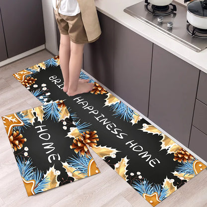 Kitchen Mat Fashion Simple Nordic Style  House Hold Long Strip Rug