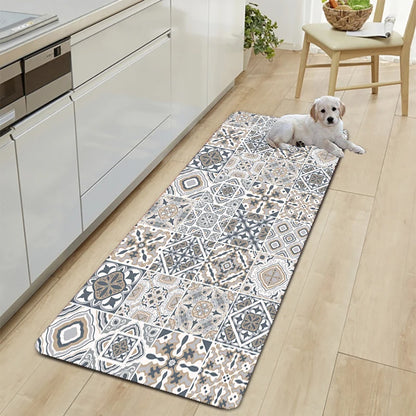 Floor Mat for Kitchen Nordic  Floor Waterproof Rug