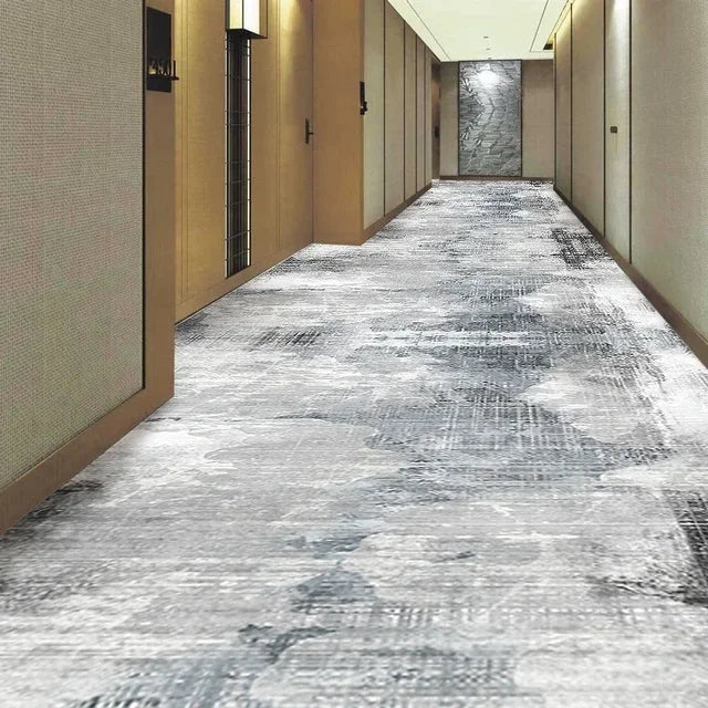 Modern Household Long Corridor Carpet Aisle HOTEL Non-slip Long Rug