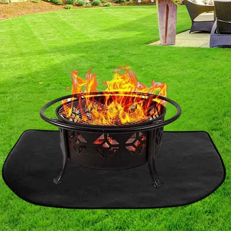 Fire Resistant Rug For Fireplace With Flame-Retardant Fire Resistant Rug